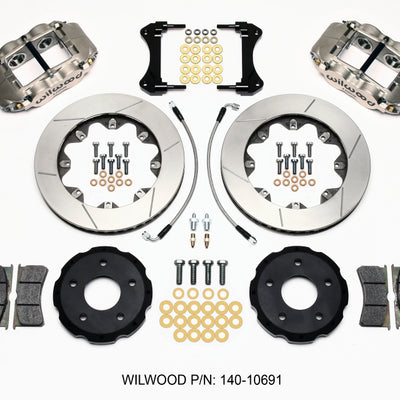 Wilwood Forged Superlite 4R ST BB Front Kit Road Race 98-02 Camaro/Firebird