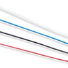 Uni FIlter 8in Cable Ties - White Blue Red Black (50 per bag)