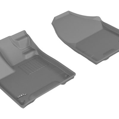 3D MAXpider 2017-2020 Honda Ridgeline Kagu 1st Row Floormat - Gray