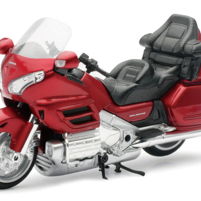 New Ray Toys Honda Gold Wing Bike ( Red)/ Scale 1:12