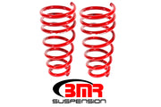 BMR 10-15 5th Gen Camaro V6 Rear Lowering Springs - Red