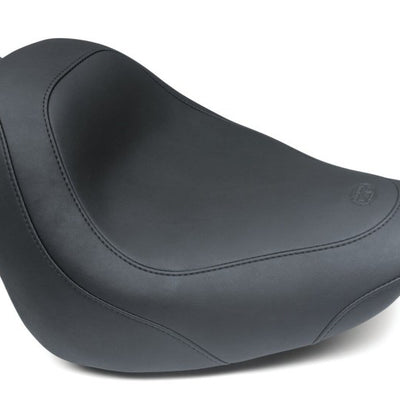 Mustang 18-21 Harley Fat Bob Wide Tripper Solo Seat - Black