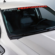Ford Racing Ford Performance Ranger Windshield Banner - White/Red