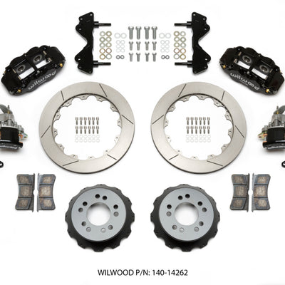 Wilwood Narrow Superlite 4R / MC4 Rear Kit 12.88 Currie Pro-Tour Unit Bearing Floater