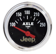 Autometer Jeep 52.4mm Short Sweep Electronic 100-250 Def F Axle Temperature Gauge