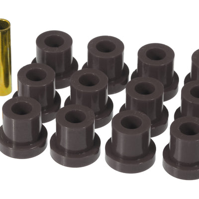 Prothane 55 Chevy Full Rear Spring Bushings - Black