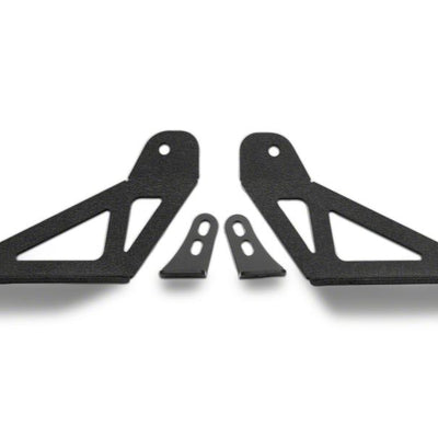 Raxiom 18-23 Jeep Wrangler JL Axial Series 30-In Single Row LED Light Bar w/ Hood Mounting Brackets