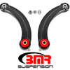 BMR 15-17 S550 Mustang Fixed Billet Aluminum Camber Link (Poly/Bearing) - Black