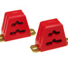 Prothane Universal Bump Stop 4 1/2 Multi-Mount - Red