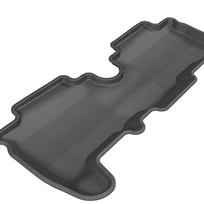 3D MAXpider 2007-2014 Toyota/Scion Yaris Hatchback/XD Kagu 2nd Row Floormats - Black