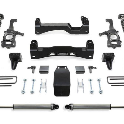 Fabtech 15-20 Ford F150 4WD 6in Perf Sys w/Dlss 2.5 C/O & Rr Dlss