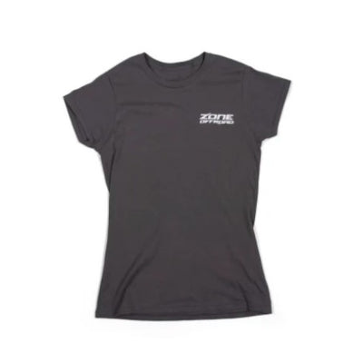 Zone Offroad Charcoal Gray Premium Cotton T-Shirt w/ Zone Offroad Logo - Womens - 2XL