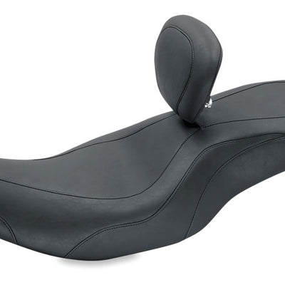 Mustang 97-07 Harley Rd King, 06-07 Str Glide ,00-05 Eagle Wide Tripper 1PC Seat-Black