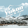 Yukon 8.2in GM 3.73 Rear Ring & Pinion Install Kit 28 Spline Positraction 2.25in Axle Bearings