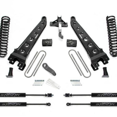 Fabtech 17-21 Ford F250/F350 4WD Gas 6in Rad Arm Sys w/Coils & Stealth