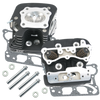 S&S Cycle 99-05 BT Super Stock 79cc Cylinder Head Kit - Wrinkle Black