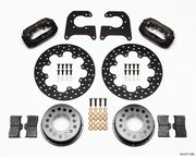Wilwood Forged Dynalite Rear Drag Kit Drilled Rotor Chevy 12 Bolt-Spec 3.15in Bearing
