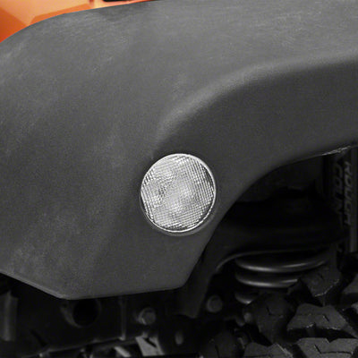 Raxiom 07-18 Jeep Wrangler JK Axial Series LED Side Marker Lights- Clear