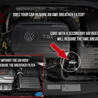AWE Tuning S-FLO Breather Filter VW/Audi 2.0T