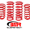 BMR 79-04 Fox Mustang Lowering Spring Kit (Set Of 4) - Red