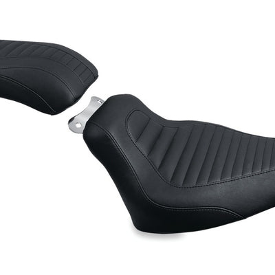 Mustang 00-15 Harley Softail Standard Rear Tire Tripper Solo Seat - Black