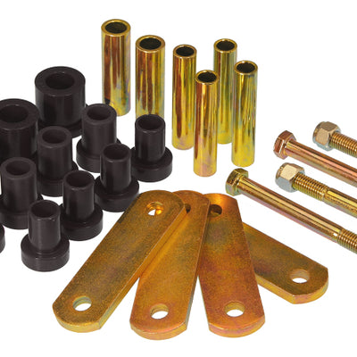 Prothane Chrysler SS Conv HD Spring & Shackles Bushings - Black