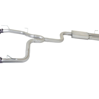 Gibson 2017 Toyota Land Cruiser Base 5.7L 3in Cat-Back Dual Split Exhaust - Black Elite