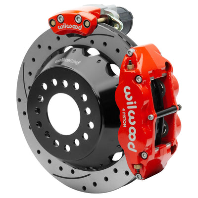 Wilwood EPB/FNSL Rear Kit 12.88in. Big Ford - SRP, Red