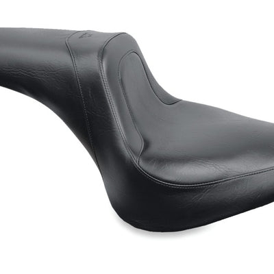 Mustang 95-05 Kawasaki Vulcan 800, 96-05 800 Classic Fastback 1PC Seat - Black