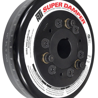ATI Damper - 7.074in - Steel - Chevy SB / 90 Deg V6 - Pont 4 Cyl - 3 Ring - 1Pc