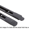 Rhino-Rack Land Rover Range Rover Sport RTS Tracks w/Hardware & End Caps - Pair