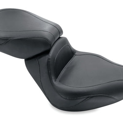 Mustang 06-17 Harley Softail Wide Tire (200mm) Sport Touring Passenger Seat - Black