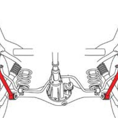 SPC Performance 91-97 Toyota Landcruiser Rear Lower Control Arms (Pair)