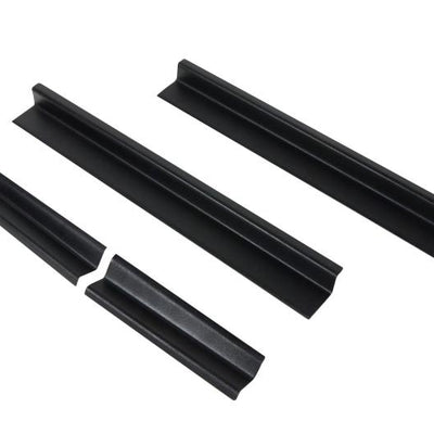 Kentrol 07-18 Jeep Wrangler JK Entry Guards 4 Pieces 4 Door - Textured Black