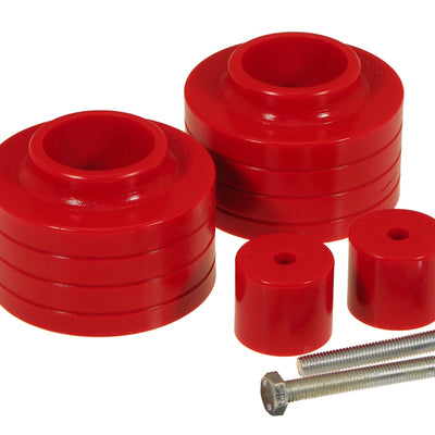 Prothane Jeep TJ 1.5-2in Lift Coil Spring Isolator - Red