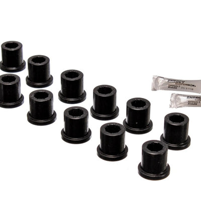 Energy Suspension Rear Spring & Shackle Bushing - Black