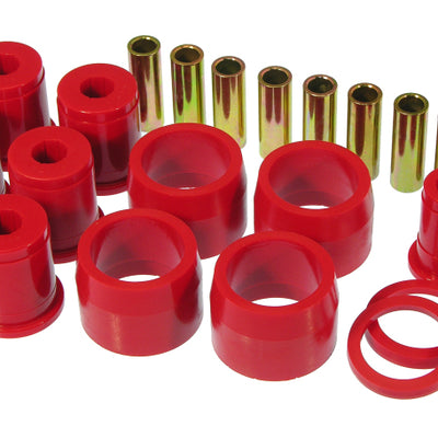 Prothane 65-70 GM Full Size Rear Upper/Lower Control Arm Bushings - Red