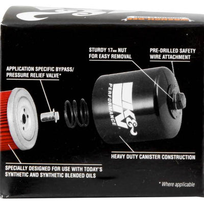 K&N BMW 3.063in OD x 2.156in H Oil Filter