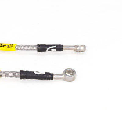 Goodridge 17-18 Honda Civic (Base/LX/EX) Stainless Steel Brake Line Kit