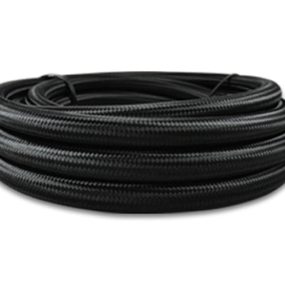 Vibrant Black Nylon Braided Flex Hose w/PTFE Liner AN -10 (150ft Roll)