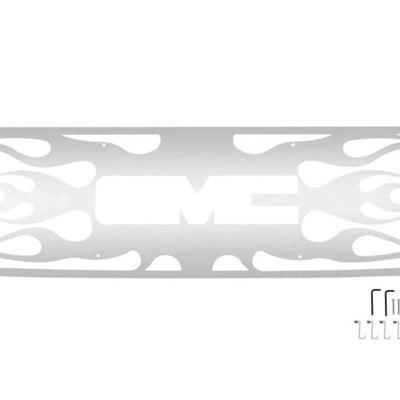 Putco 94-98 GMC Sierra - w/ Logo CutOut (excl 3500) Flaming Inferno Stainless Steel Grille