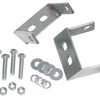 Kentrol 45-86 Jeep CJ Rear Bumper Brackets Pair - Polished Silver