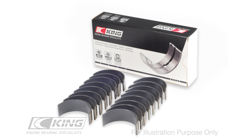 King Engine Bearings GM 6.2 - LT1/LT4 Gen V ( Size +.002) Connecting Rod Bearing Set