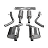 Corsa 15-23 Dodge Charger/300 Sedan 3.6L 2.5in Cat-Back Dual Rear Exit (re-uses stock exhaust bezel)