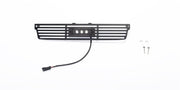 Putco 15-19 GMC Sierra HD Black Bar Design Bumper Grille Insert w/ Flush 6in Luminix Light Bar