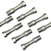 Moroso Lifter Valley Vents - 1/4in NPT w/Hex Head - Aluminum - 8 Pack