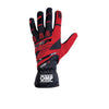 OMP KS-3 Gloves Black/Red - Size M