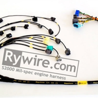 Rywire Honda S2000 AP1/AP2 (Early) Mil-Spec Engine Harness w/Quick Disconnect/OE Coils/Inj/ECU Plugs