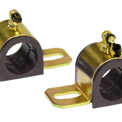 Prothane Universal 90 Deg Greasable Sway Bar Bushings - 1 5/16in - Type B Bracket - Black