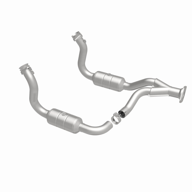 MagnaFlow DF Cat Conv 08-10 Ford F-250/F-250 SD/F-350/F-350 SD 5.4L/6.8L/F-450 SD 6.8L Y-Pipe Assy